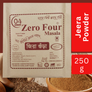 Zero Four Jeera /Cumin Powder/Jeera Masala জিরা গুঁড়া 250g